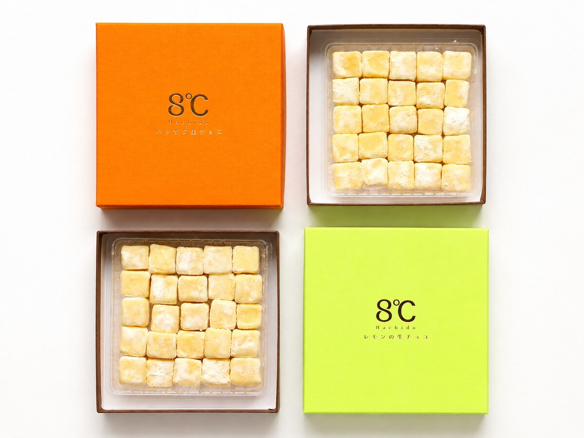 はじめての柑橘生チョコ